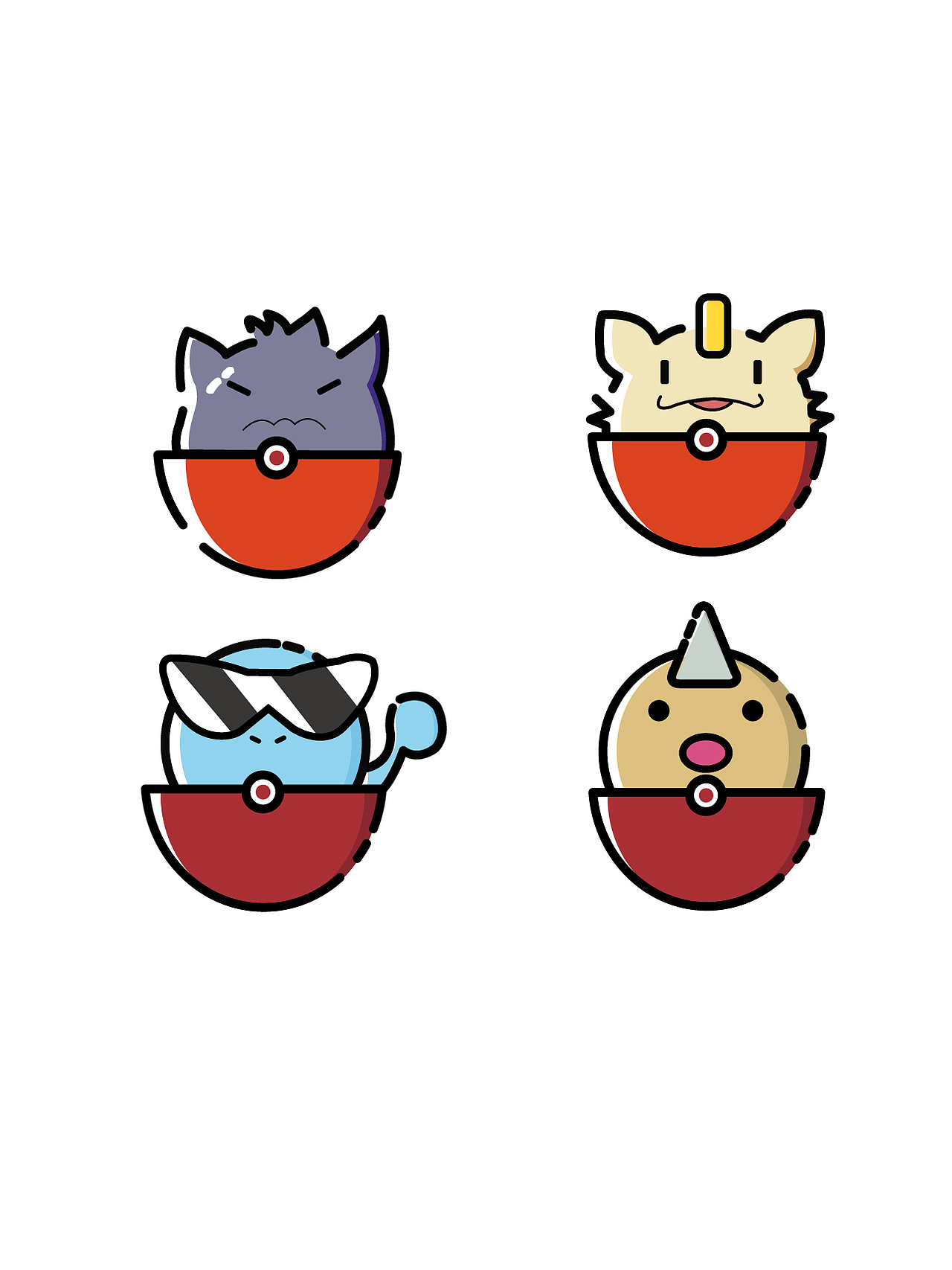 MBE宝可梦（图ZMjM2MzA5NjQ0） - 图案 - 站酷设计师宏仔咯原创素材 - 站酷ZCOOL