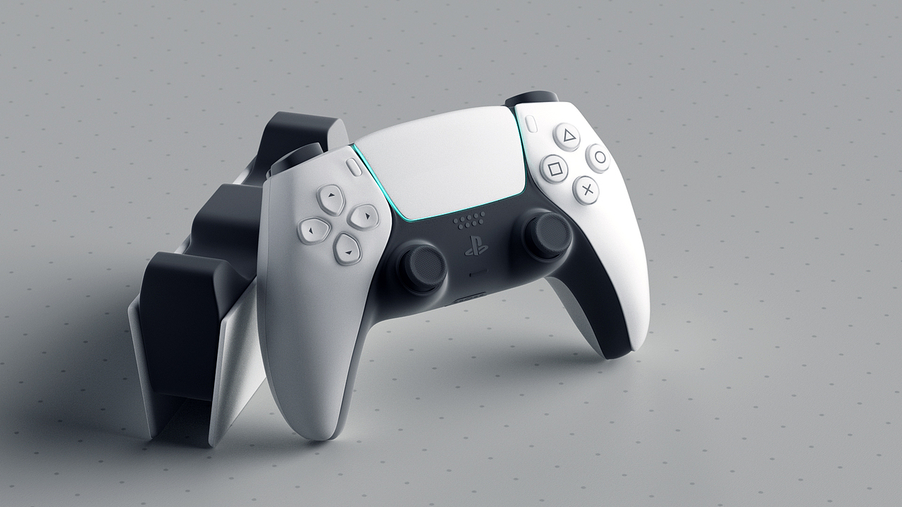 产品渲染-3C产品之PlayStation 5（图ZMjYxODkzMDM2） - 产品 - 站酷设计师Mousai缪斯原创素材 - 站酷ZCOOL