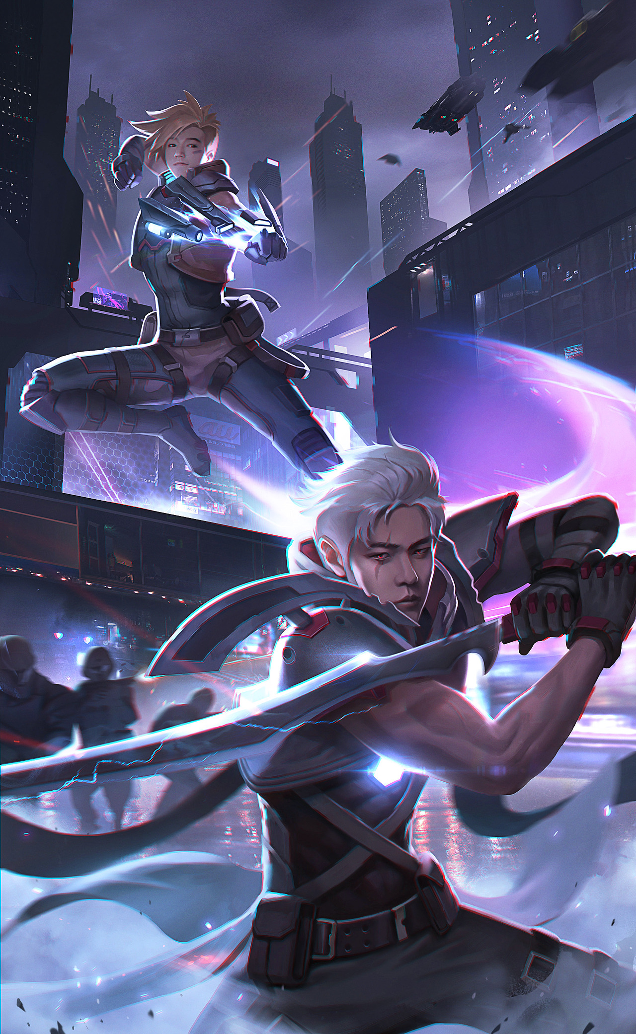 英雄联盟灵能特工皮肤同人周杰伦王俊凯