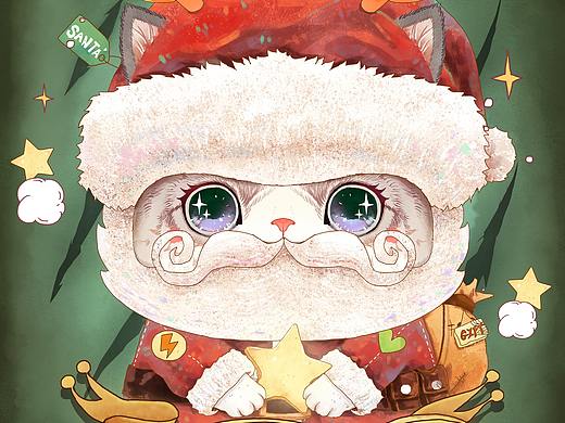 圣诞老猫-《头套猫》