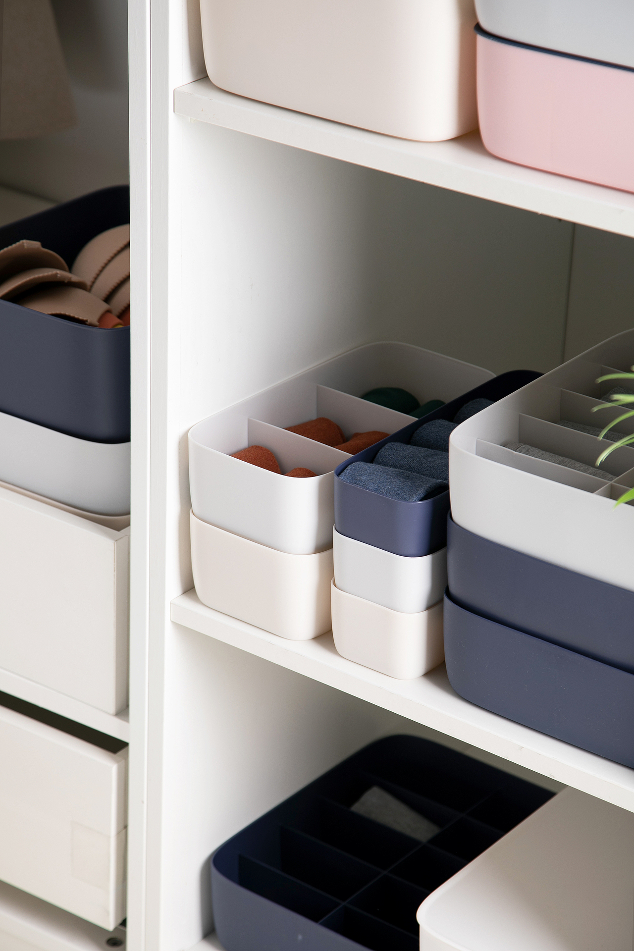 内衣袜子收纳盒拍摄