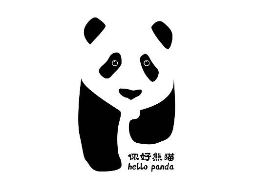 你好熊猫vi设计