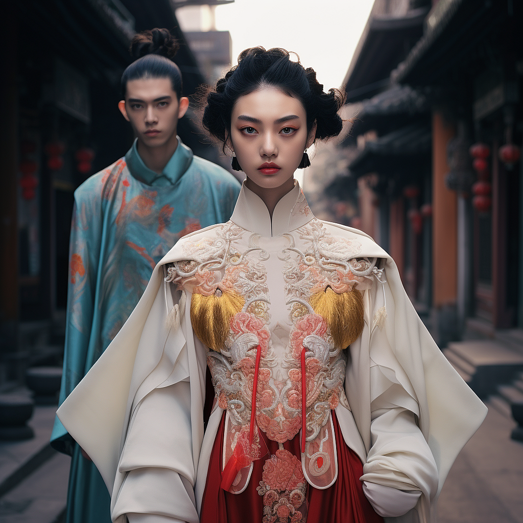 Ai中式服装设计第五期