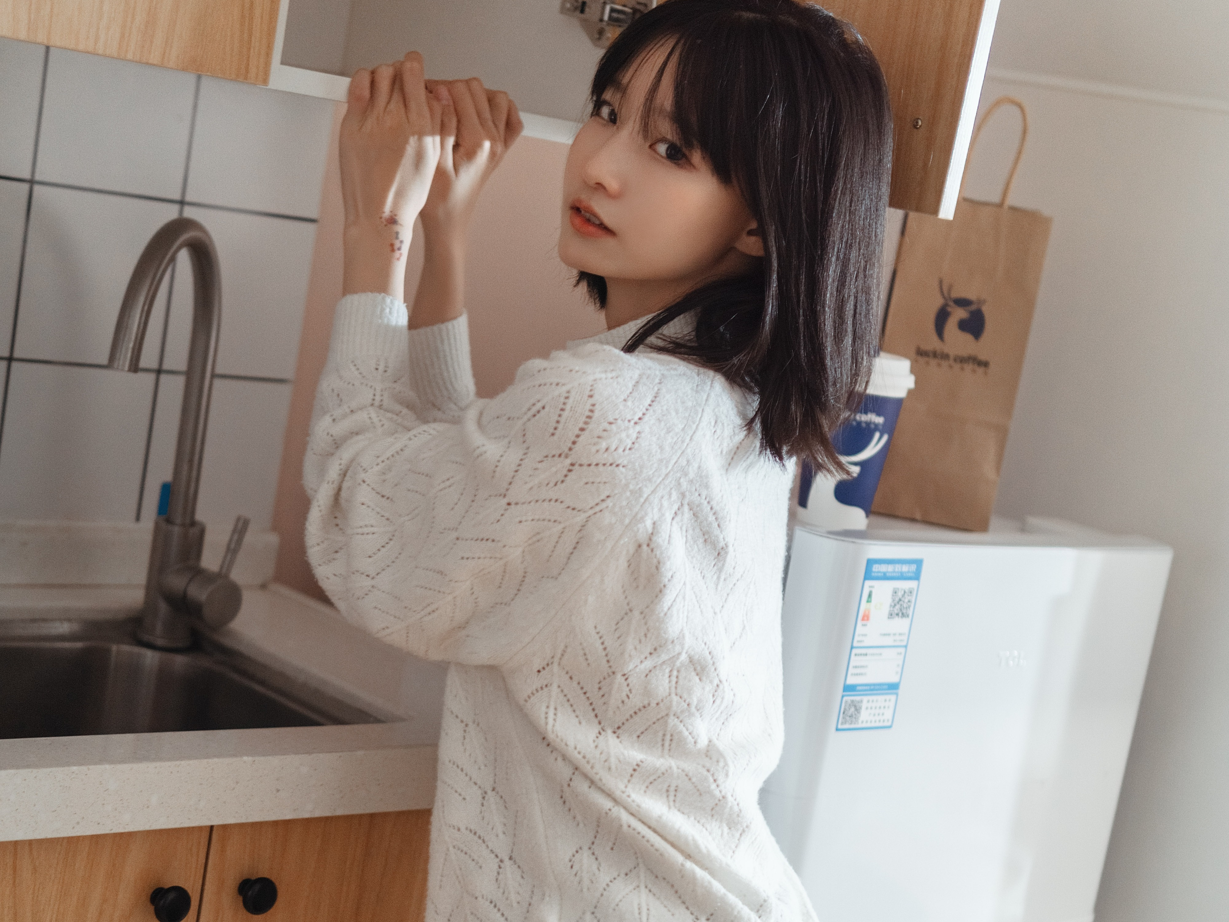 居家少女