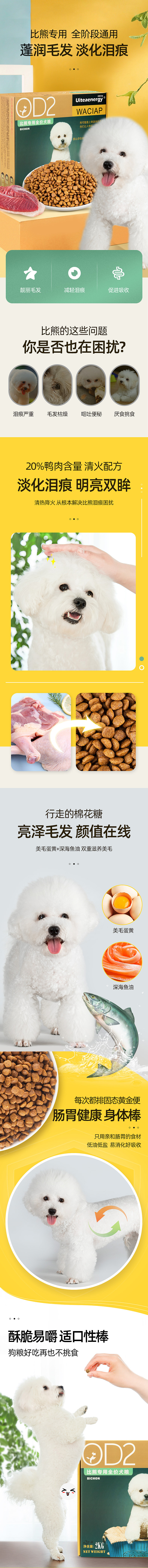 宠物粮 狗粮 食品 详情页