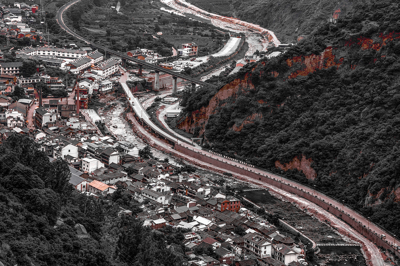 黑井古镇（图ZMjIzNDM0NDI0） - 风光摄影 - 站酷设计师ZuWanPing原创素材 - 站酷ZCOOL