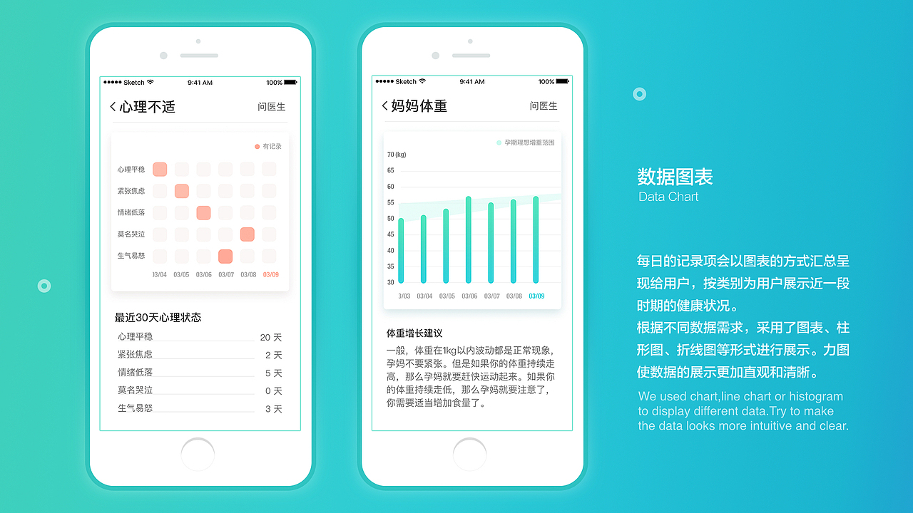 好孕妈app（图ZODYxNzEyNTI=） - APP界面 - 站酷设计师CrazyCow666原创素材 - 站酷ZCOOL