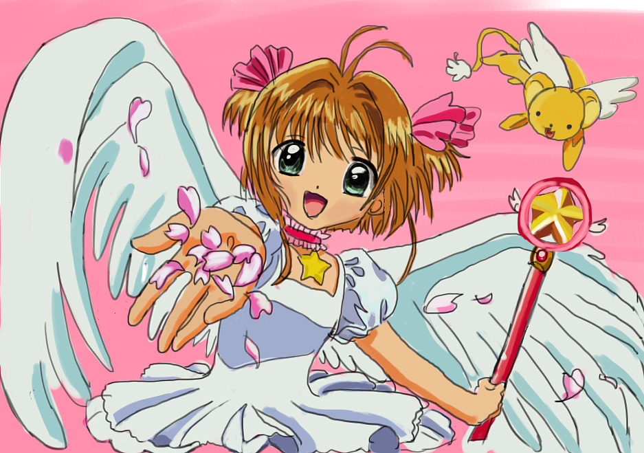 百变小樱|插画|儿童插画|储小五 - 原创作品 - 站酷 (zcool)