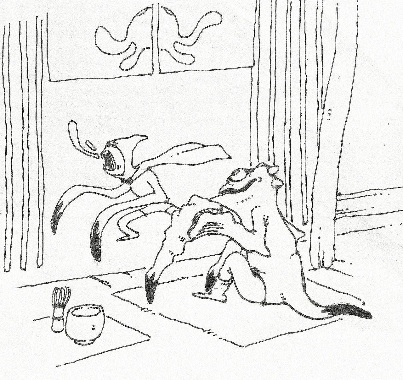 看戏|插画|商业插画|溪源 - 原创作品 - 站酷 (zcool)