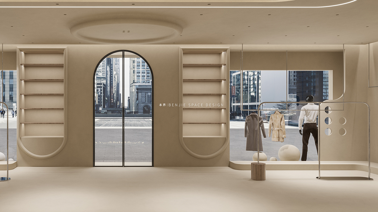 本界设计作品 l 当男装遇到侘寂风