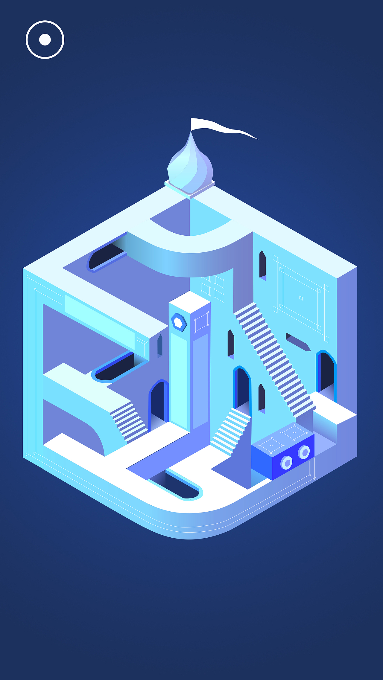 纪念碑谷2.5d临摹