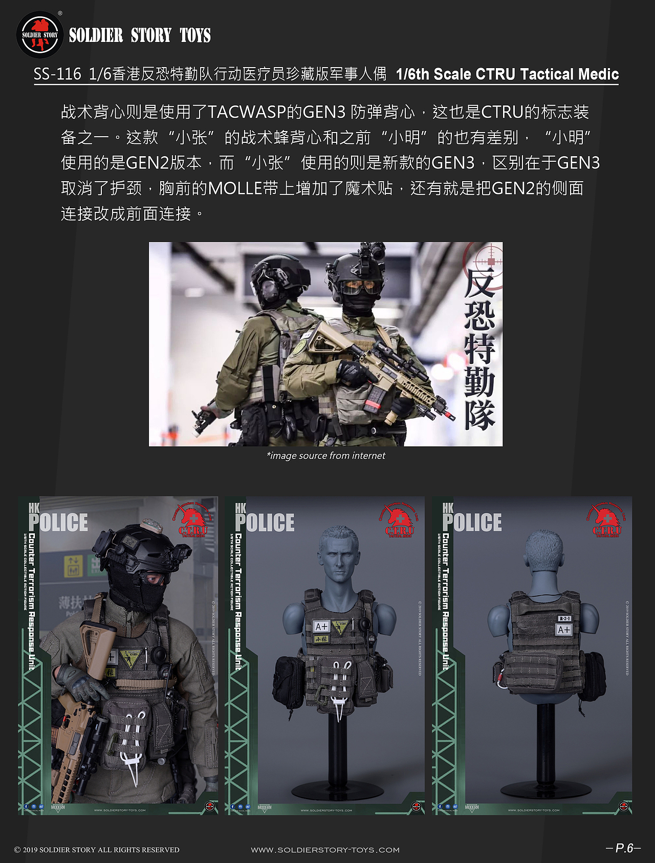 1/6香港反恐特勤队行动医疗员珍藏版军事人偶（图ZMTUyMTE5NzQ4） - 手办/模玩 - 站酷设计师SoldierStory原创素材 - 站酷ZCOOL