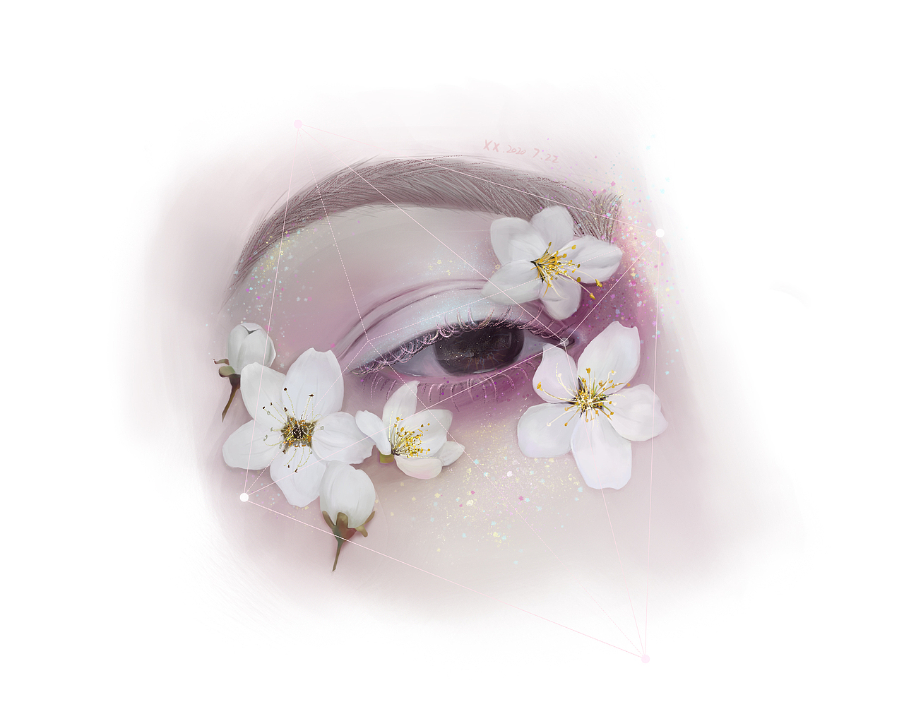 眼-愿你心中向阳 眼里有花（guang）（图ZMjI0MDUxMDI4） - 创作习作 - 站酷设计师脏叉叉原创素材 - 站酷ZCOOL