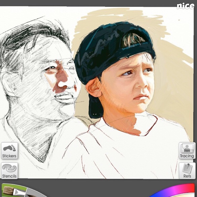 iPad绘画（图ZOTQzMTkyMDA=） - 创作习作 - 站酷设计师设计师郭小眼原创素材 - 站酷ZCOOL