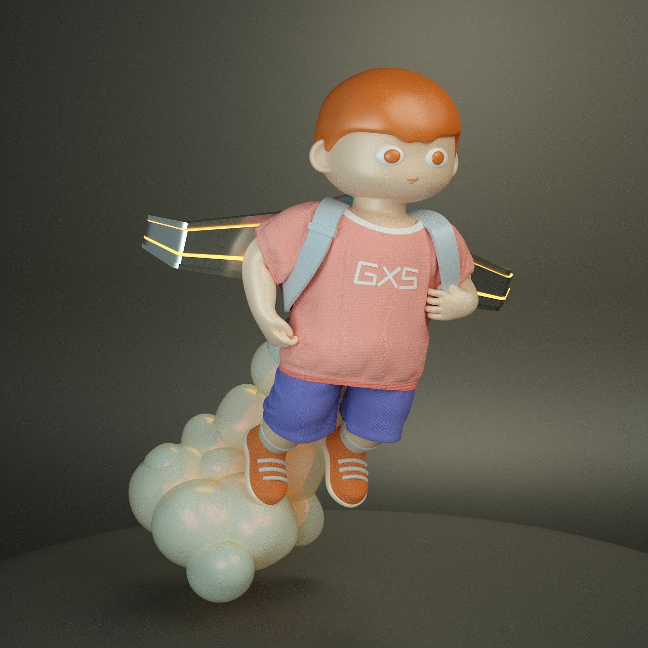 瓜小山潮玩效果图（图ZMjIyNzE2NTM2） - 产品 - 站酷设计师观山_原创素材 - 站酷ZCOOL