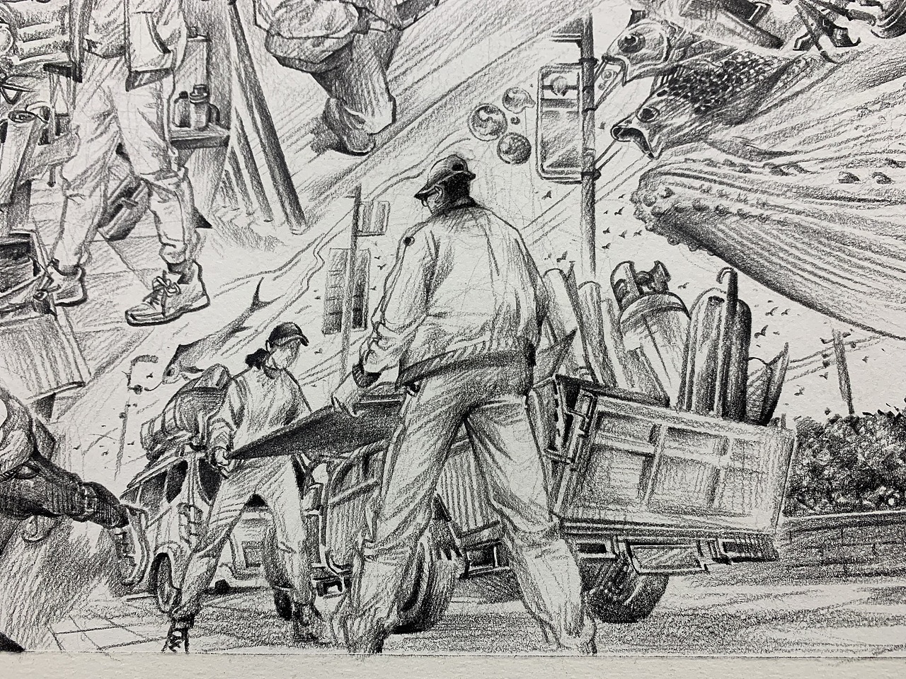 原创作品《搬家》