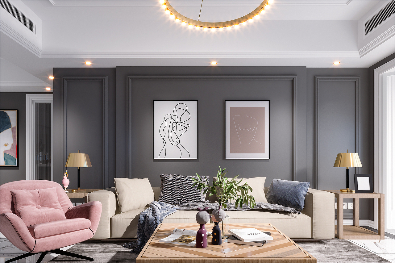 美式轻奢|低调的韵味，让你感受一种直撩人心的美！