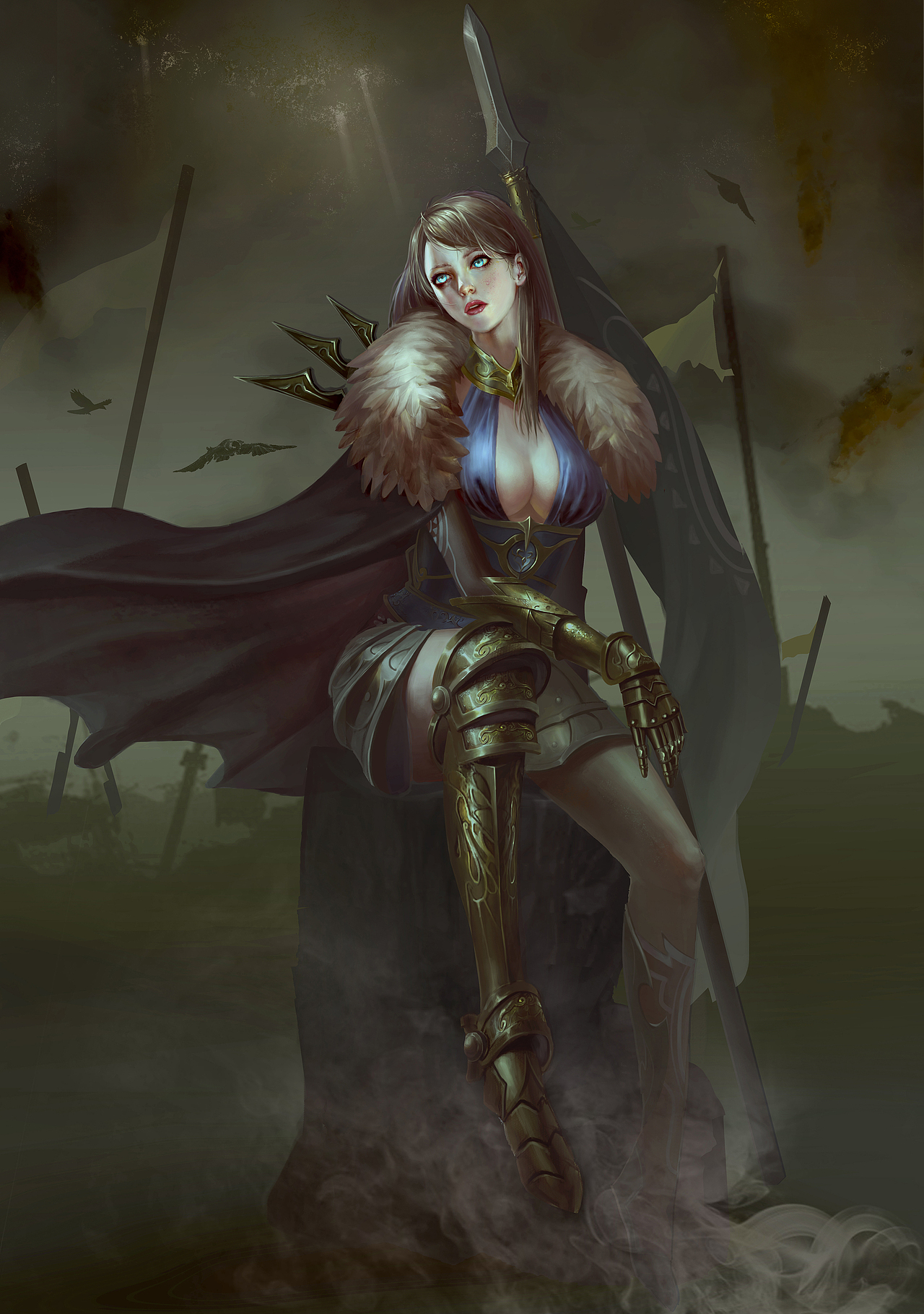 封面|插画|游戏原画|老狗波_原创作品-站酷zcool