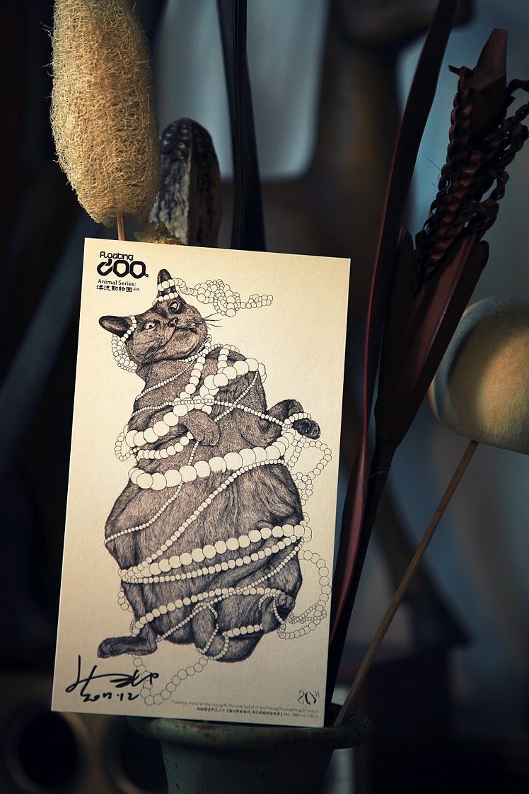 漂流动物园八款精選明信片送祝福活動（邮寄版）（图ZNzY4OTAwMA==） - 文案/策划 - 站酷设计师北邦原创素材 - 站酷ZCOOL