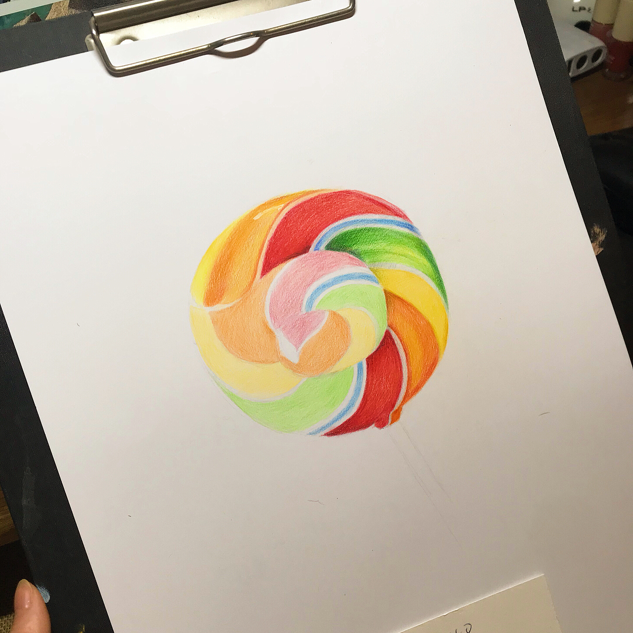 一些彩铅练习稿