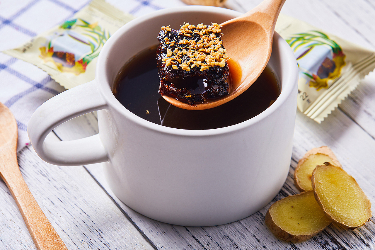 五堂时品-黑糖茶系列包装