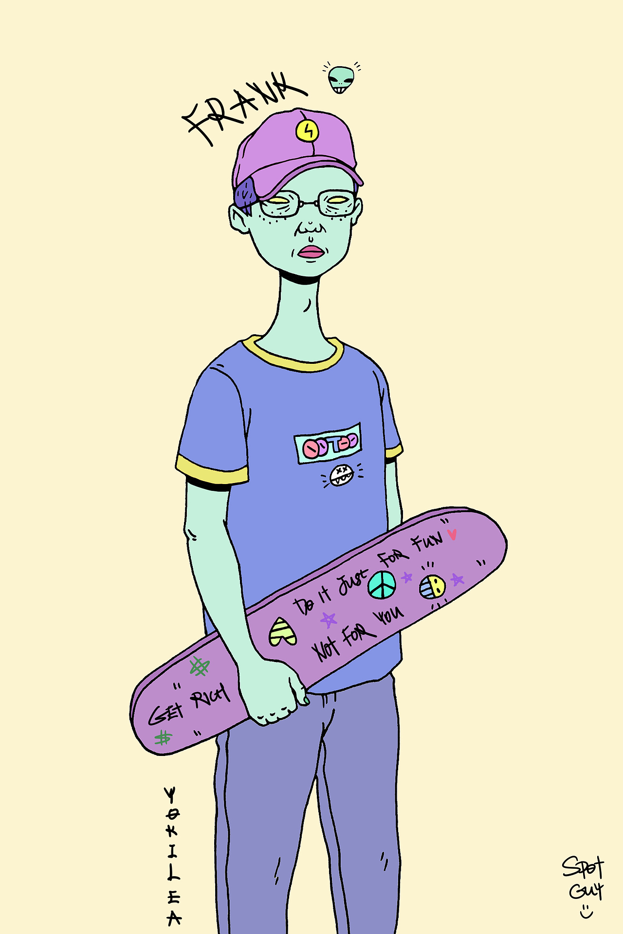 插画 | 新稿子 新稿子 / 纯手绘