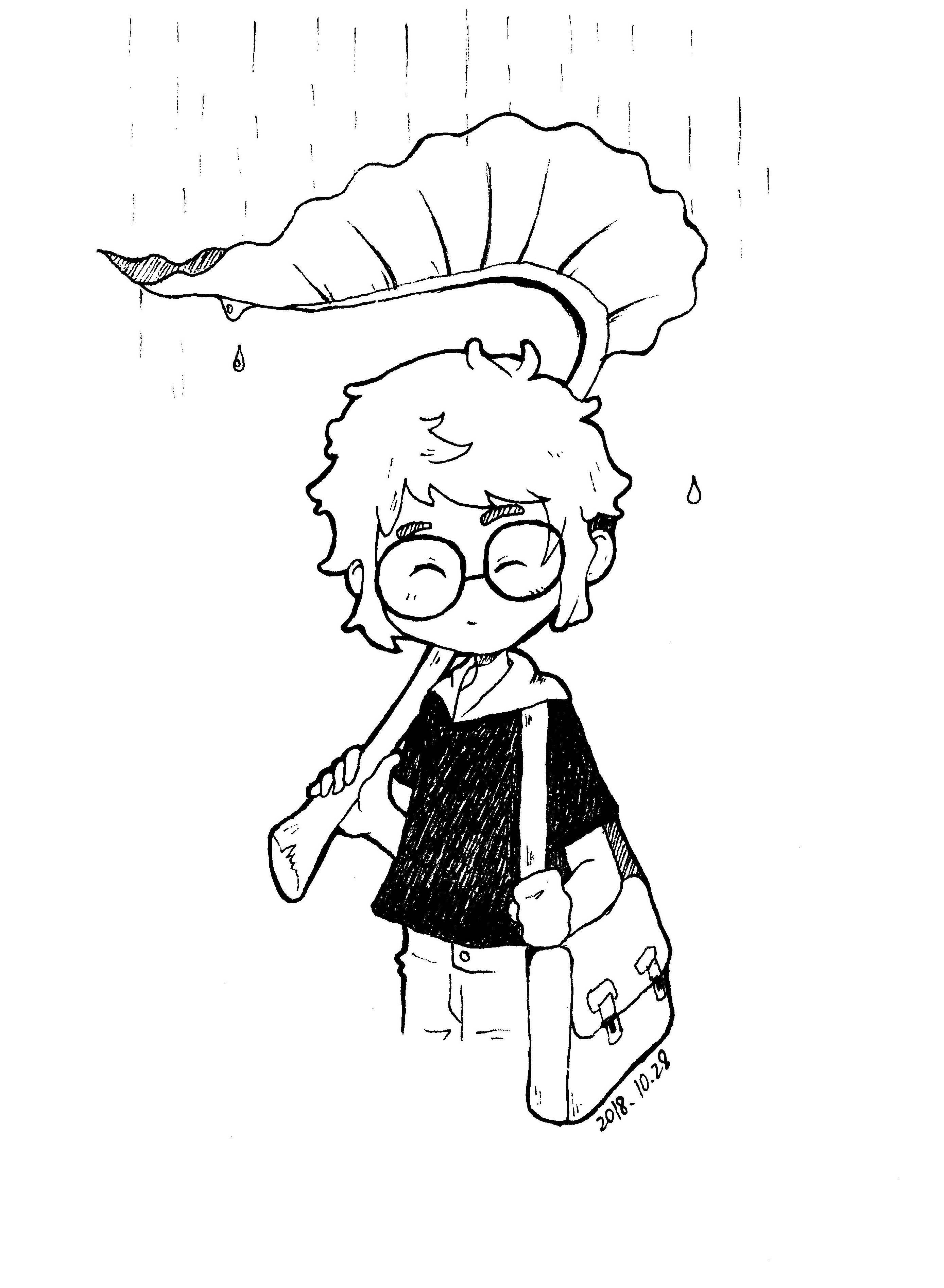 今天的一次完整的尝试|插画|插画习作|小飞猪2017 - 原创作品 - 站酷