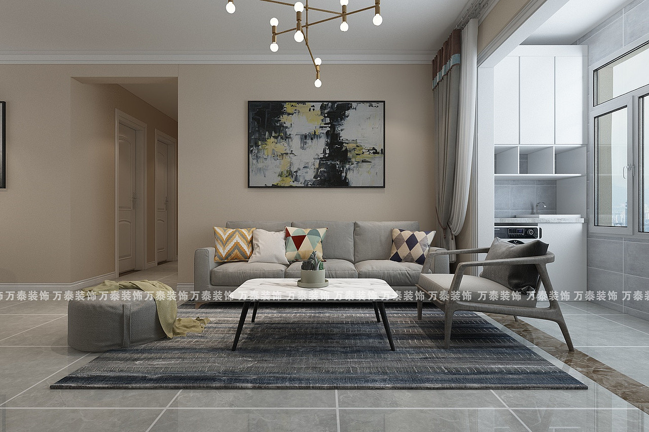 现代简约风格装修,清爽光亮,永不过时的风格