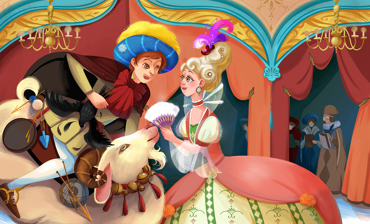 安徒生童话精选插画集|插画|商业插画|橙小林 - 原创作品 - 站酷