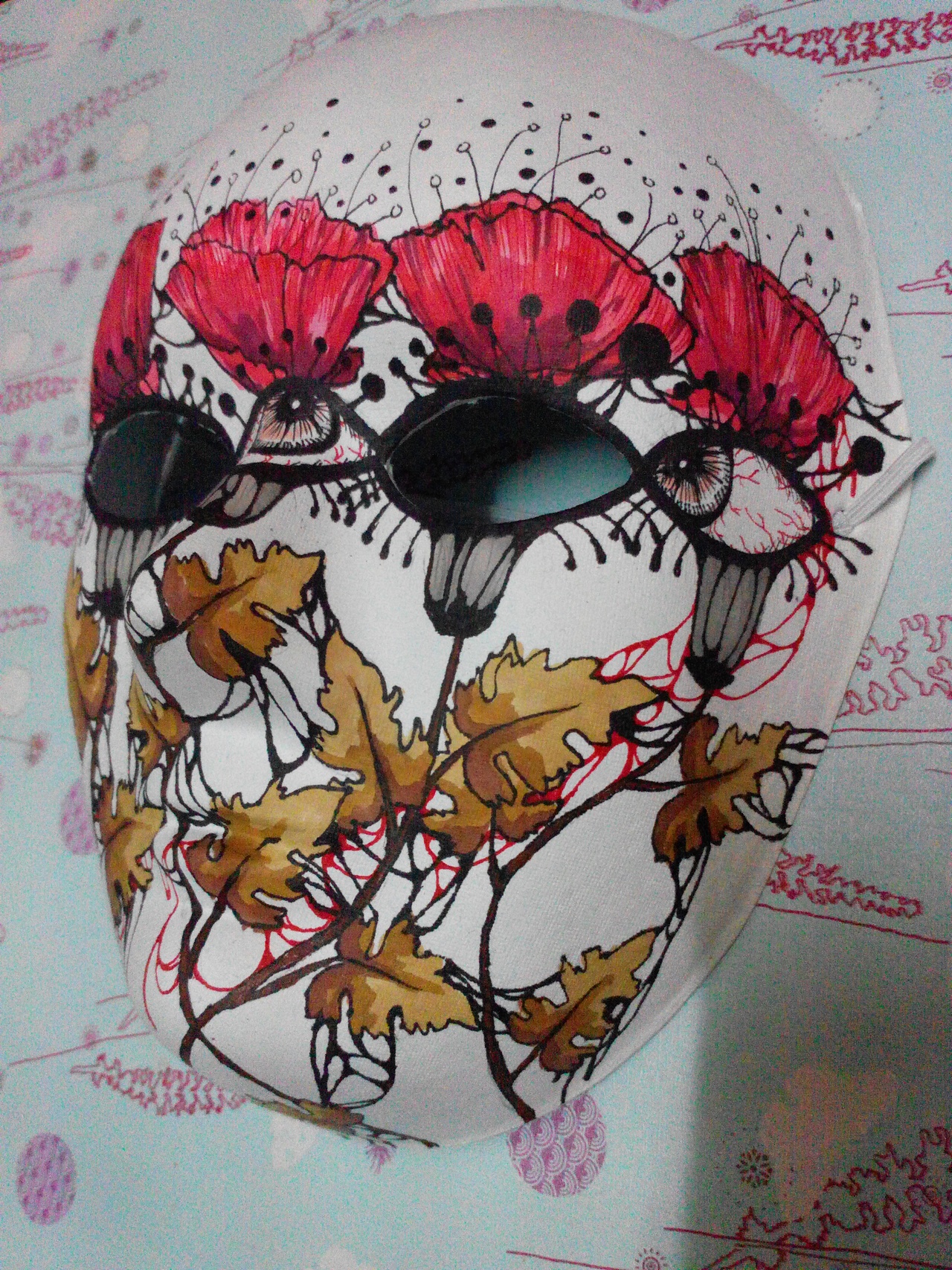 面具（图ZNDgwMjI2Mjg=） - 创作习作 - 站酷设计师FZJ坏家伙原创素材 - 站酷ZCOOL