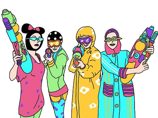 《我们是真正的朋友》（个人主页-ZMzcxNzk1NTI=） - 创作习作 - 站酷设计师我是檬檬萌原创素材 - 站酷ZCOOL