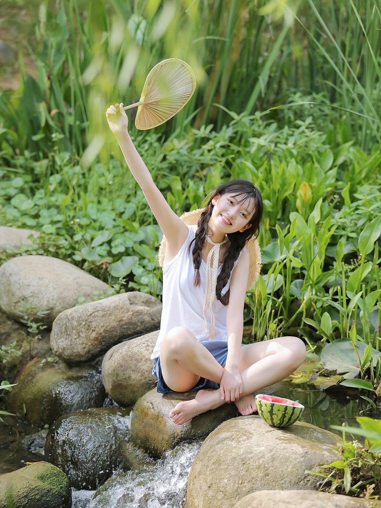 浪漫的夏天（图ZMzA3MTM5ODUy） - 人像摄影 - 站酷设计师三山静晓原创素材 - 站酷ZCOOL