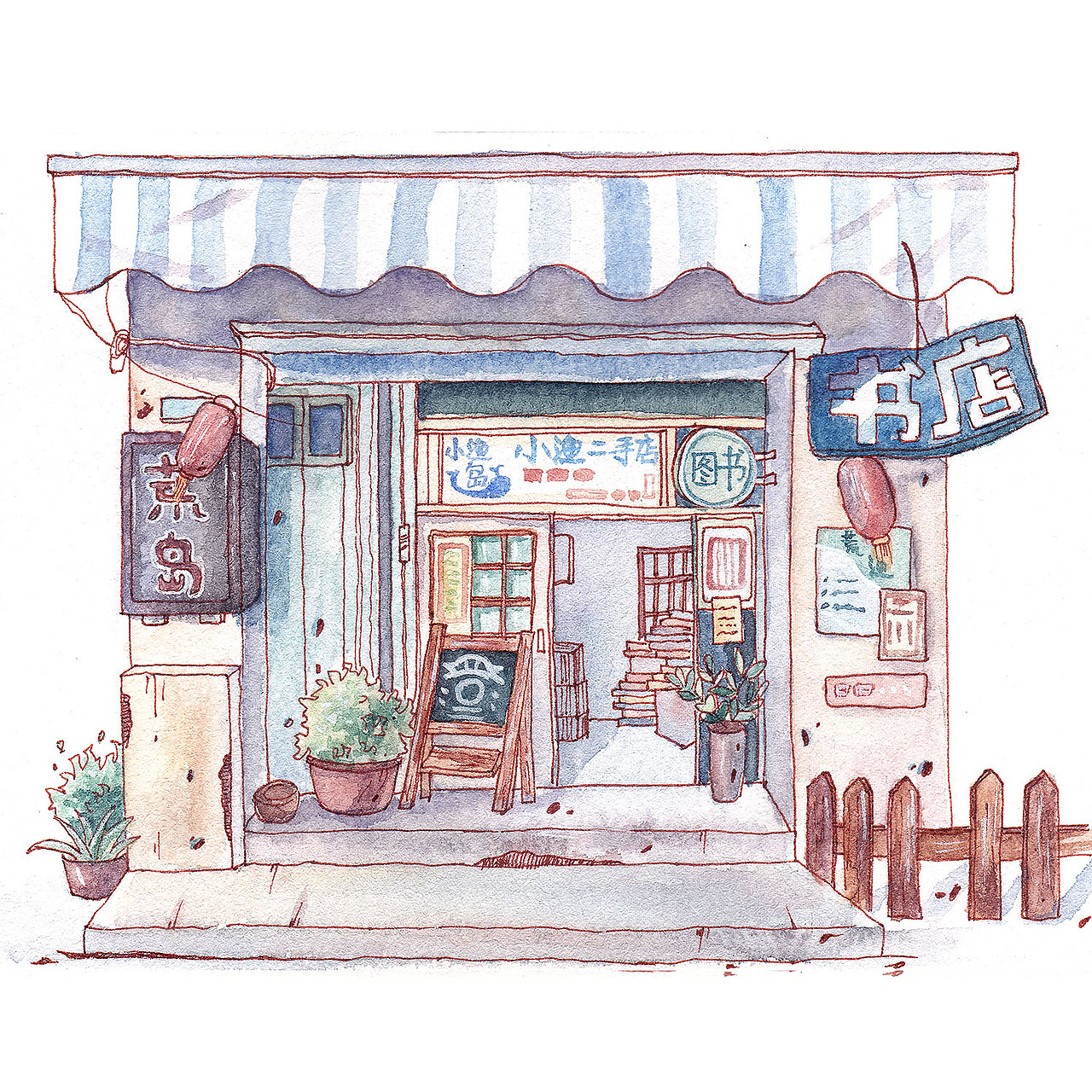 復(fù)古色系治愈小房子（圖ZMTk4NjE2MTc2） - 創(chuàng)作習作 - 站酷設(shè)計師六個橙原創(chuàng)素材 - 站酷ZCOOL