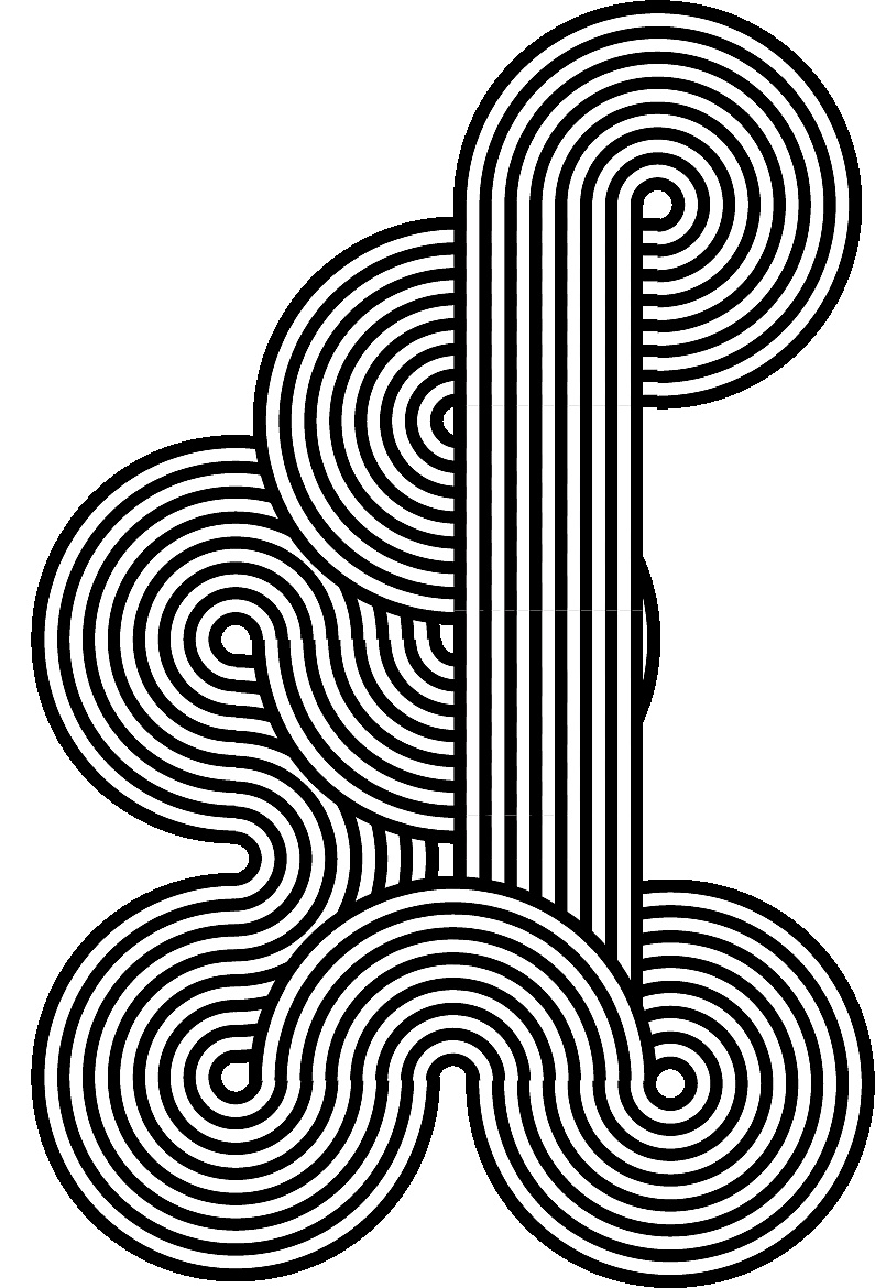 【回音练习】线性条纹艺术几何图案