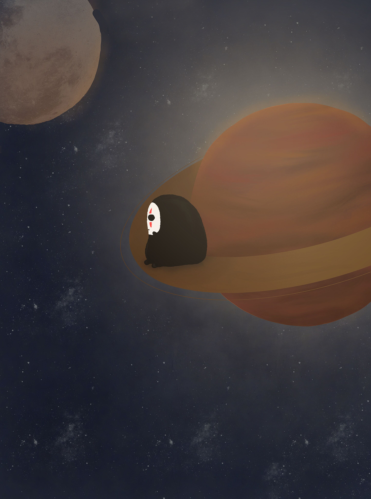 手绘之无脸男|插画|创作习作|苏可可可ke_原创作品-站酷zcool