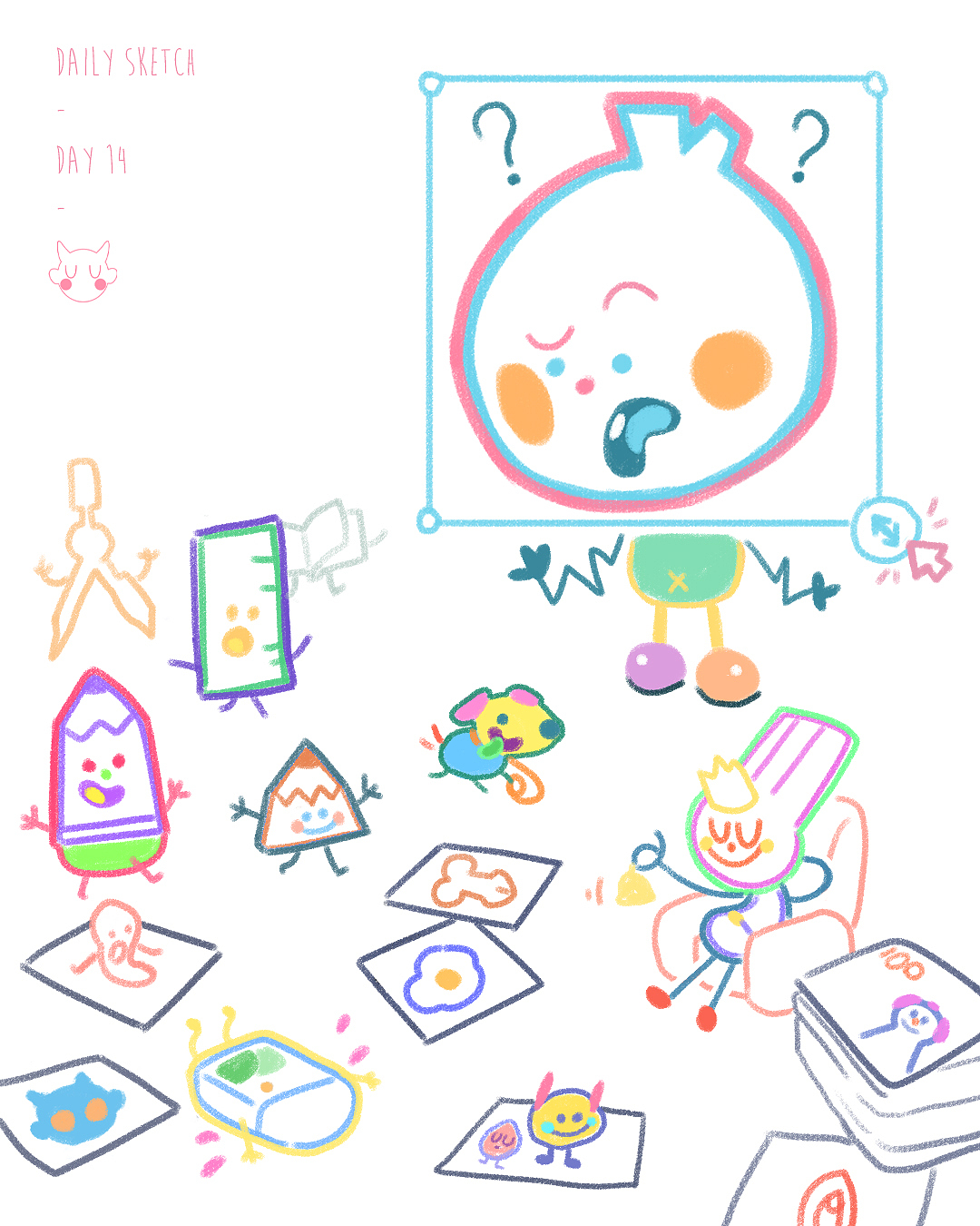 暑假每天画一小时挑战?来,试试看!