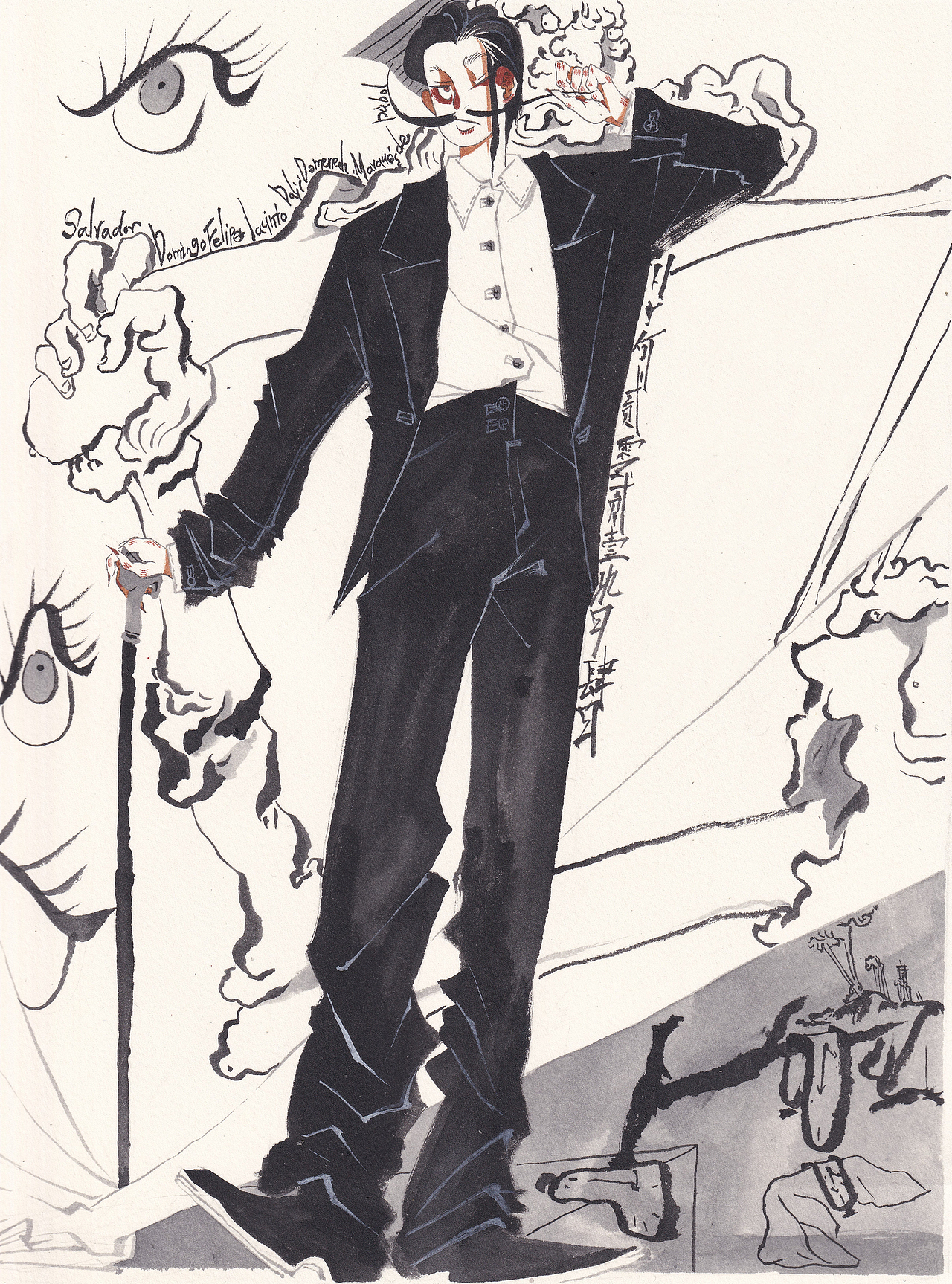 黑白（图ZMjc1NzE4MTcy） - 创作习作 - 站酷设计师HY何624原创素材 - 站酷ZCOOL