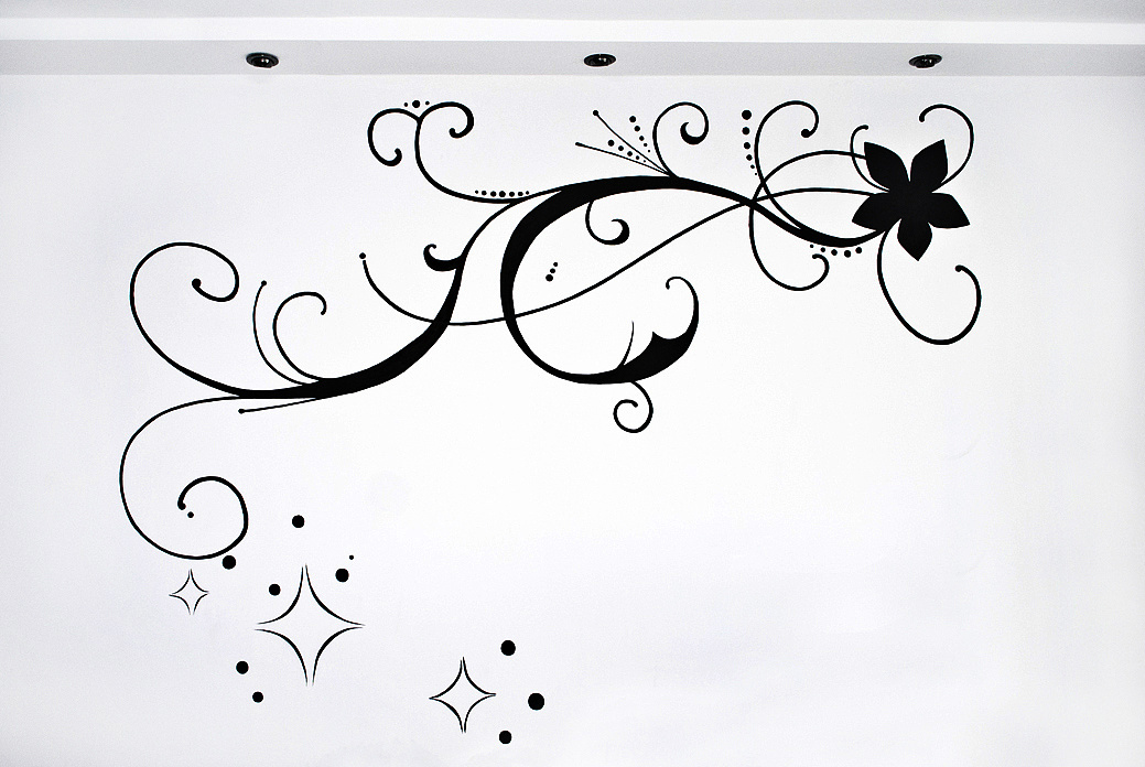 我们家的手绘墙