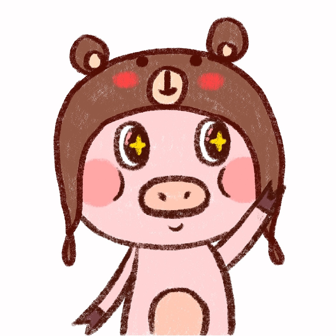 猪仔阿兜 头像专辑—— 冬天你需要一顶帽子