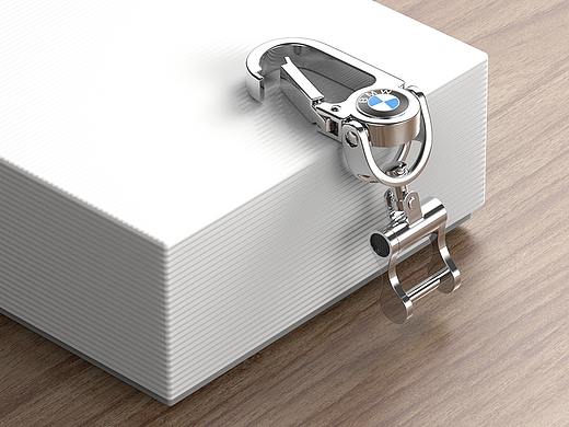 钥匙扣亚马逊天猫京东电商设计产品建模渲染@花生生