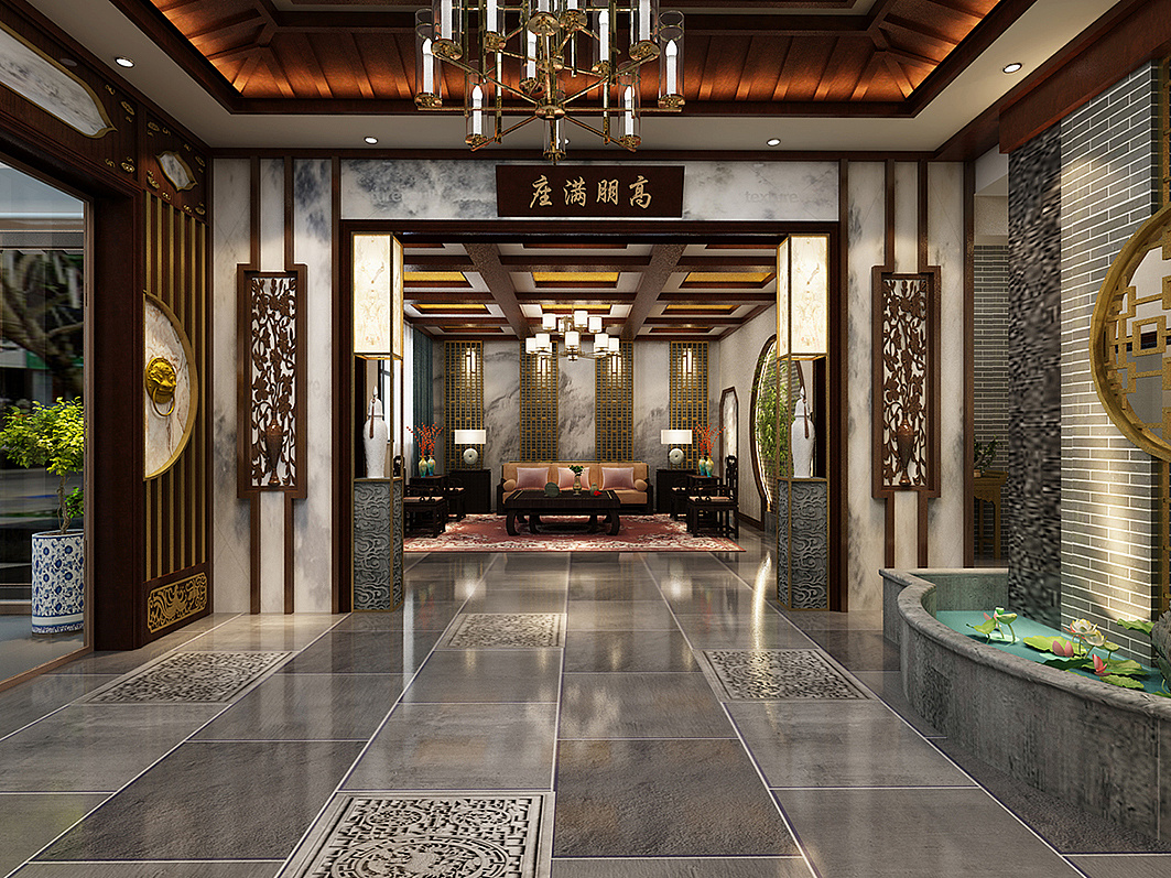 中式餐厅会所设计|空间|室内设计|杭州象内设计 - 原创作品 - 站酷 (ZCOOL)