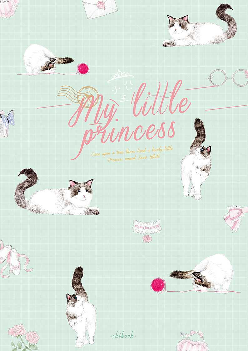 《little princess》（图ZMTQ2NjQxODYw） - 商业插画 - 站酷设计师ESTS原创素材 - 站酷ZCOOL