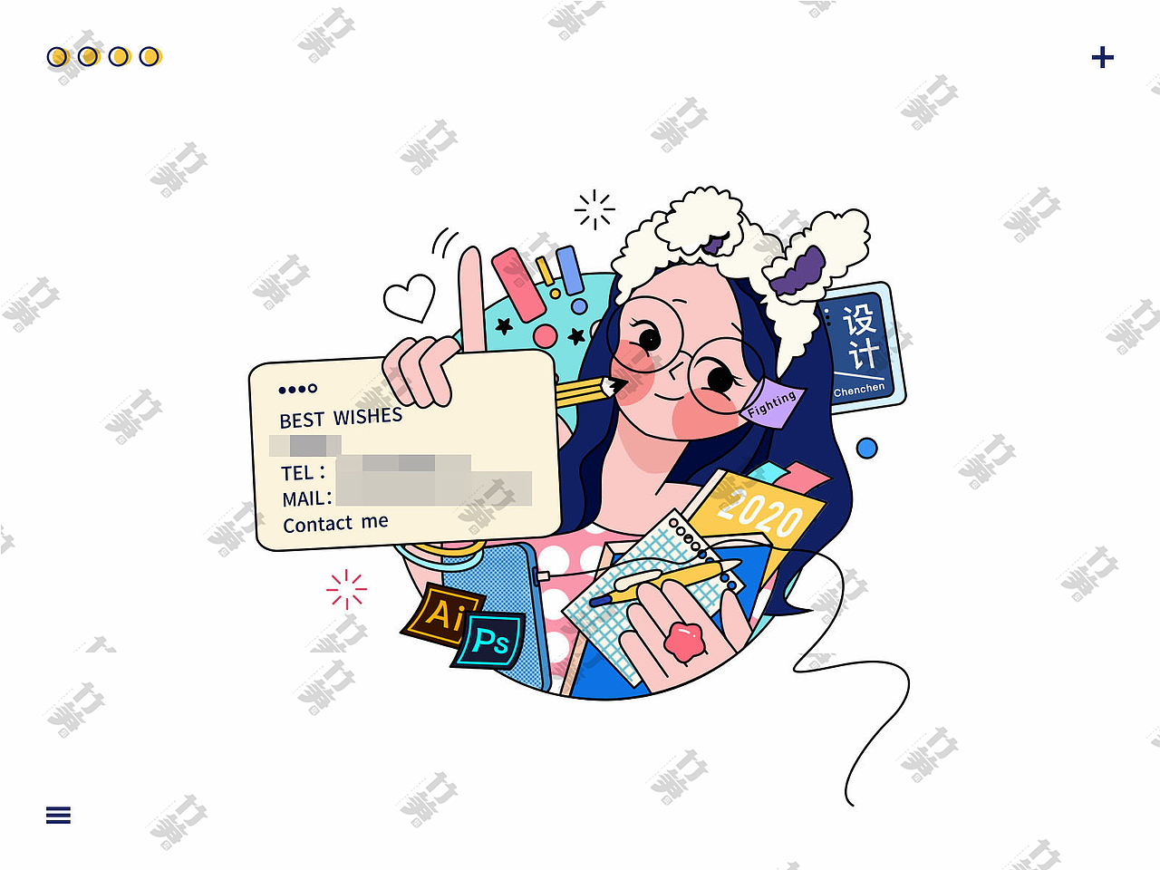 竹笋集110辰辰个人作品集