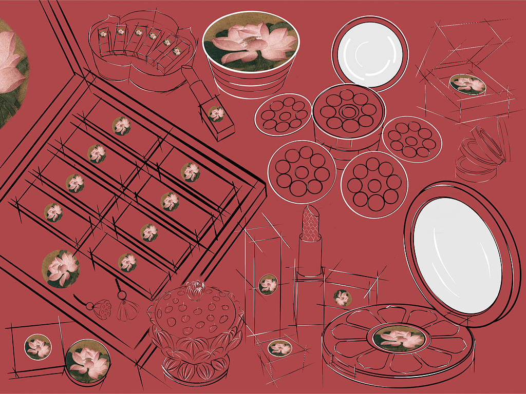 出水芙蓉（图ZMjAzMzEzNTIw） - 生活用品 - 站酷设计师能吉原创素材 - 站酷ZCOOL