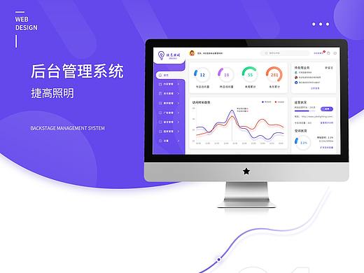 捷高照明 后台管理系统