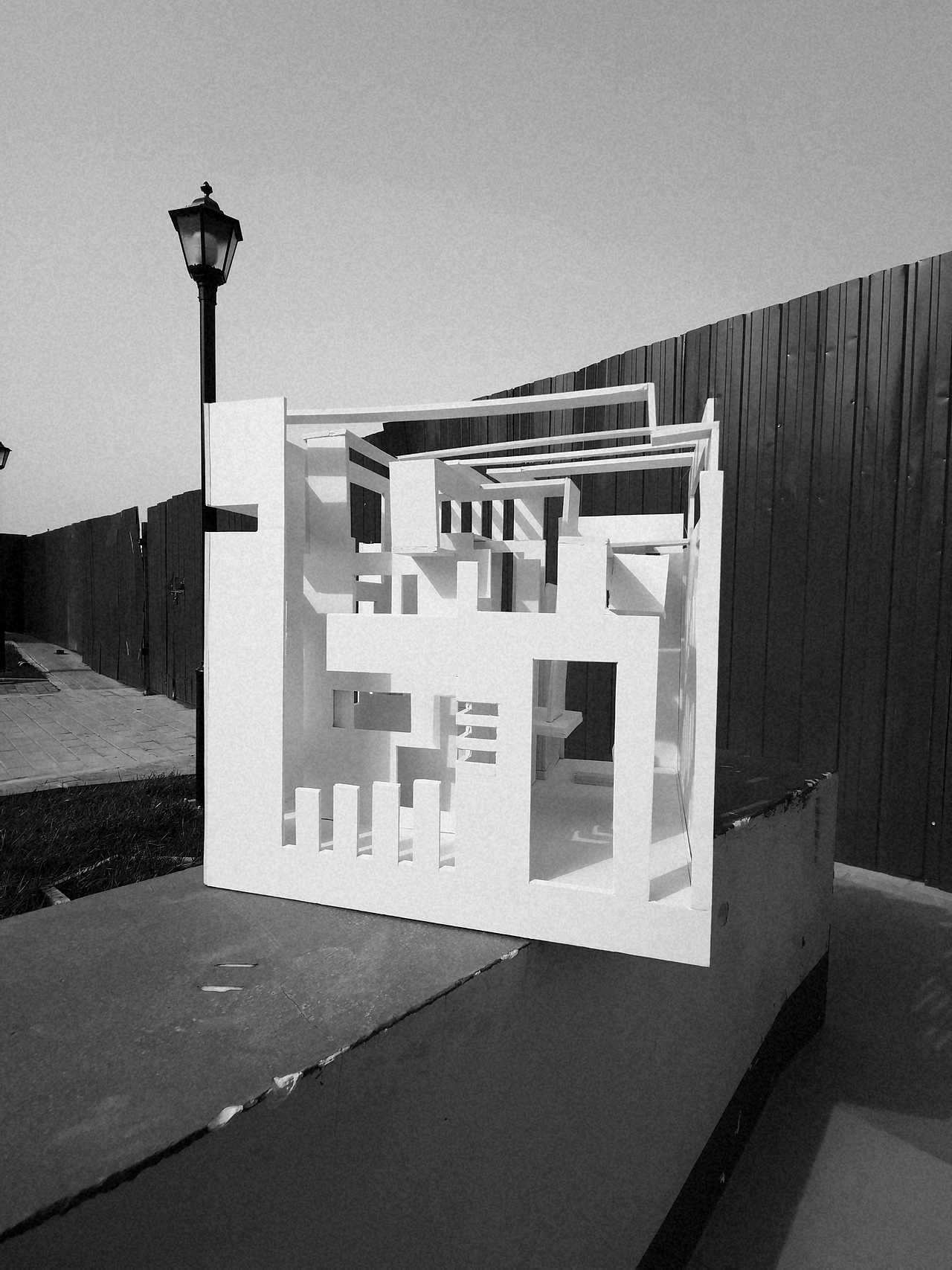 空间立体构成内与外