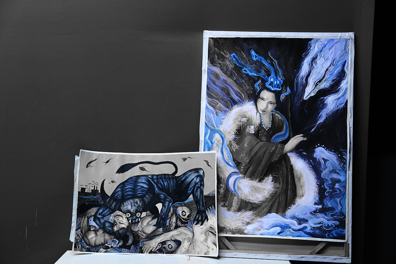 油画（图ZMTg2Mzc5MjUy） - 绘画 - 站酷设计师文治豪原创素材 - 站酷ZCOOL