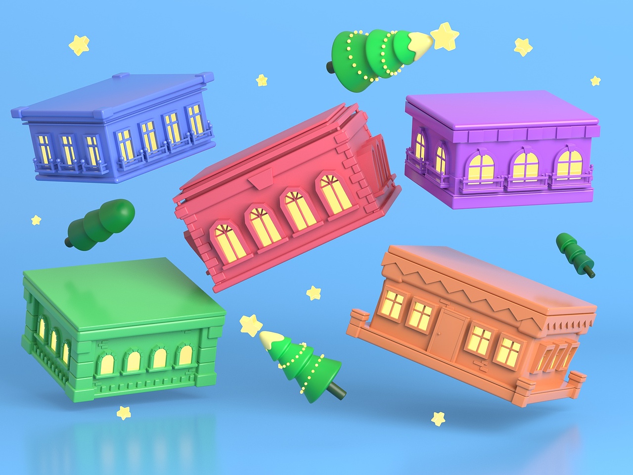 运营活动与三维作品小结