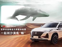 长安汽车75PLUS沙漠观鲸项目