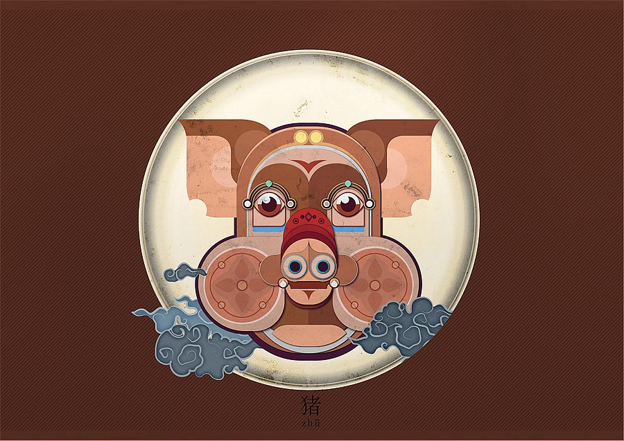 生肖重塑(图ZNTgzODY3Ng==) - 海报 - 站酷设计师sean8906原创素材 - 站酷ZCOOL